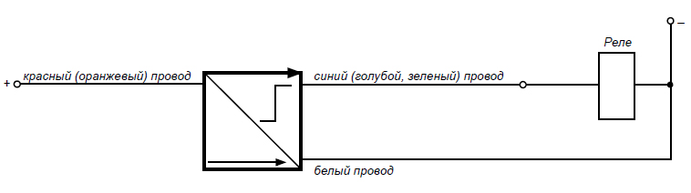 Схема подключения датчиков серии БВК-260