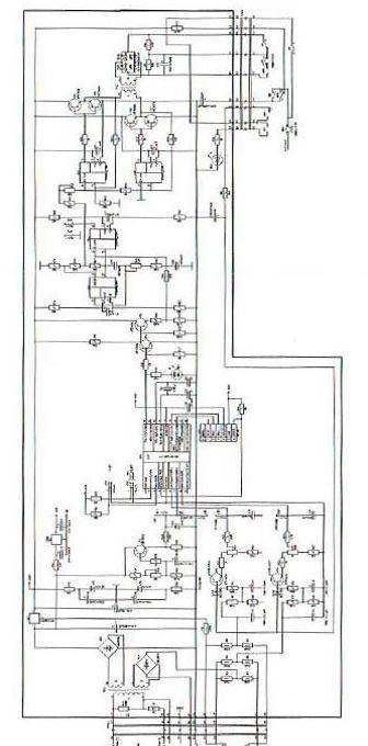 Рис.1. Принципиальная электрическая схема автомата АКИ-2М