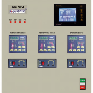 МЛ 514 система контроля и управления для печей отжига металлоконструкций фото 1