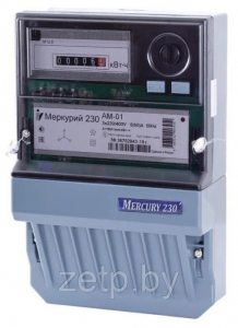Счетчик электроэнергии Меркурий 230 АМ-01 (60 А) фото 1