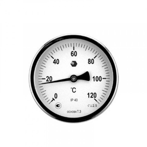 Термометр D100мм/L50мм-О-ОСНОВА Т.3 фото 1
