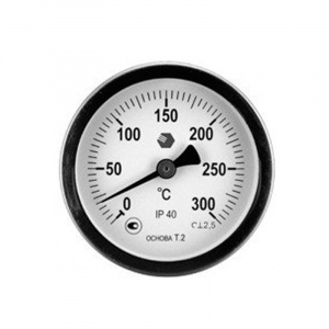 Термометр D63мм/L100мм-О фото 1