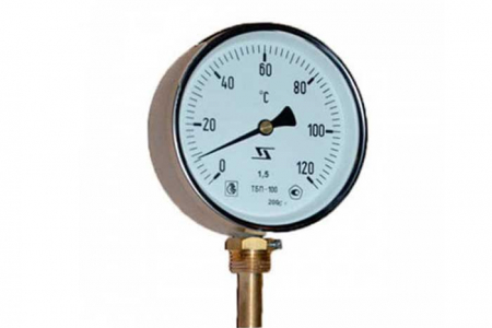 Термометр ТБП 100/100/Р (-0-120)С  фото 1