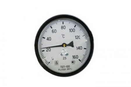 Термометр ТБП 100/100/Р (-0-160)°С фото 1