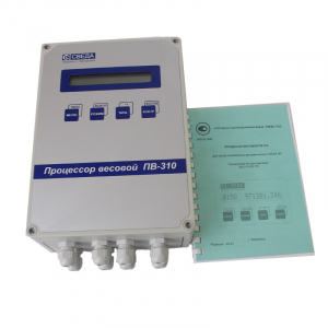 Процессор весовой ПВ-310 для весов конвейерных ВК фото 1