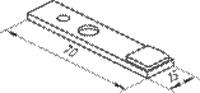 Рис.12. Габаритный чертеж подвижного электроконтакта КПД (КТН) КТК 121
