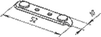 Рис.13. Габаритный чертеж подвижного электроконтакта МК 1-20 (2-20) 