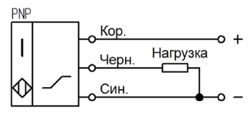 Схема электрическая соединений датчика ДПА-302
