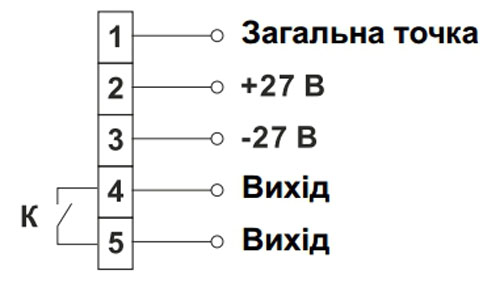 Схема подключения фоточастотного датчика пламени Узор-Ф
