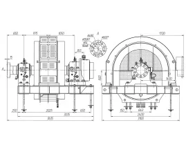 Электродвигатели типа 4СД-215-3150-16 УХЛ4, CД4-3150-16 УХЛ4 фото