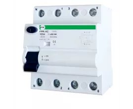 Реле защитного отключения FPR-AС 4P 100A 30mA фото