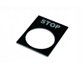 Табличка маркировочная STOP фото