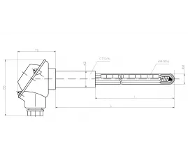 Термопреобразователи ТХА-201М 005.04, ТХК-201М 005.04 фото