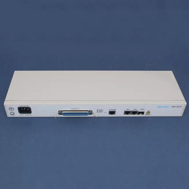 Абонентский VoIP-шлюз Eltex TAU-16.IP (16 FXS) фото 4