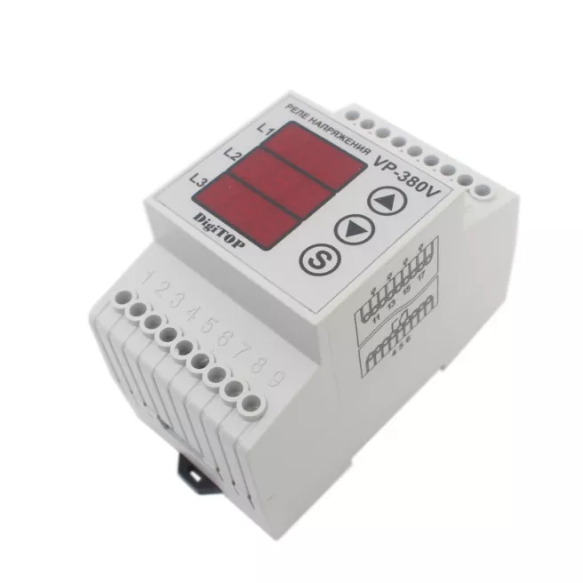 Реле напряжения V-protector 380V фото 3