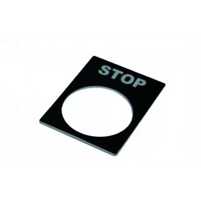Табличка маркировочная STOP фото 1