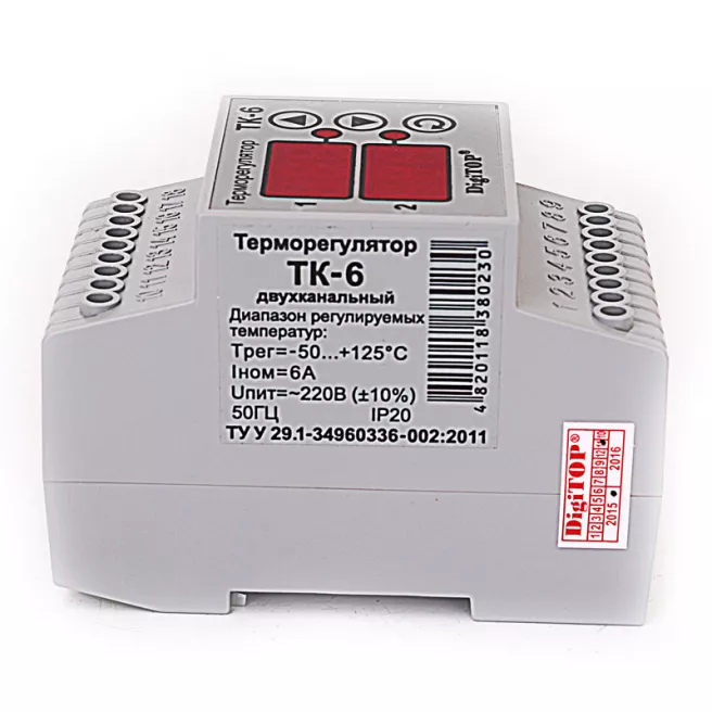 Терморегулятор ТК-6 фото 2