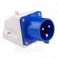 Вилка стационарная 513 2Р+РЕ 16А 220В IP44 EKF PROxima